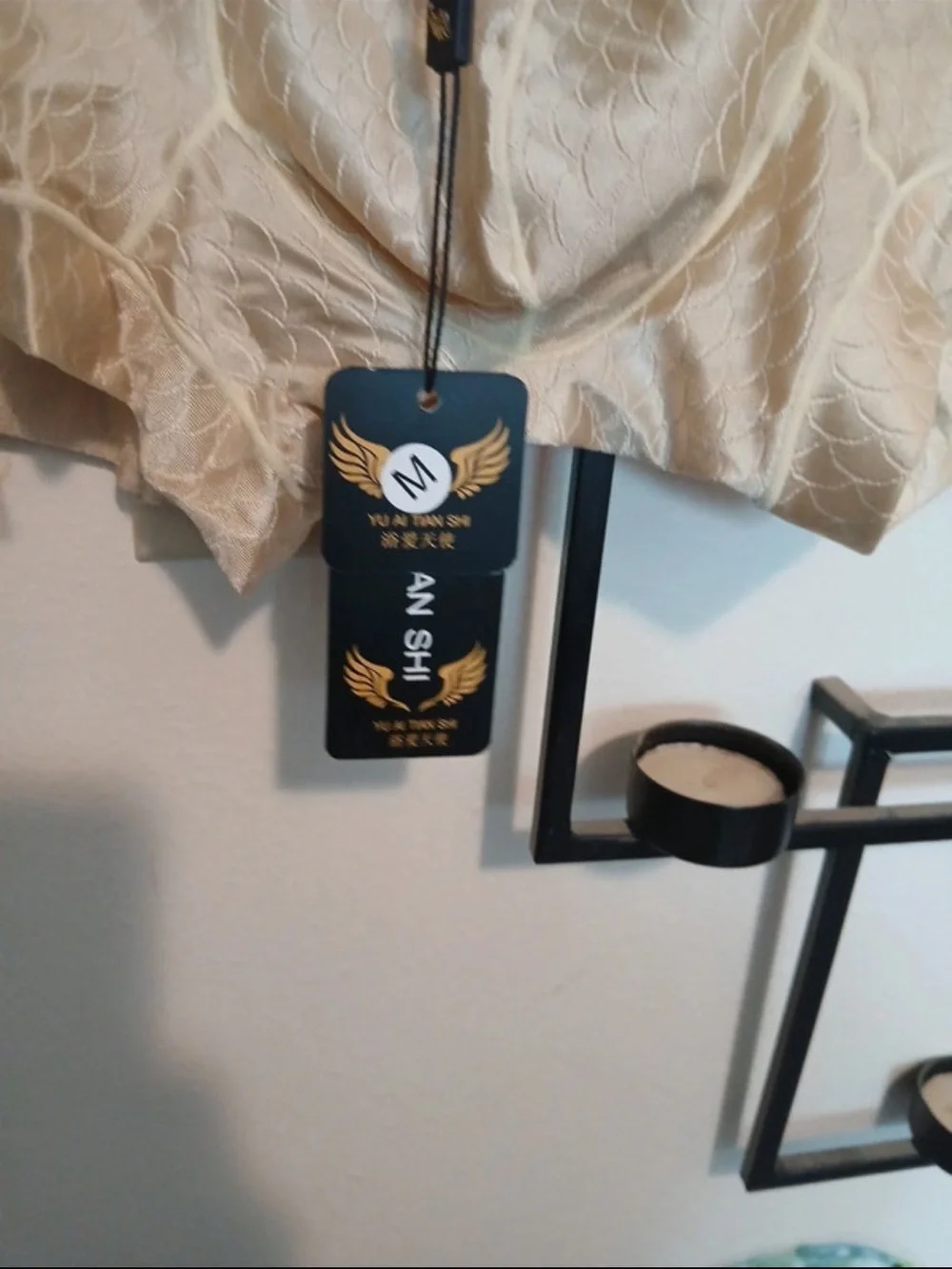 Gold men’s boxer briefs